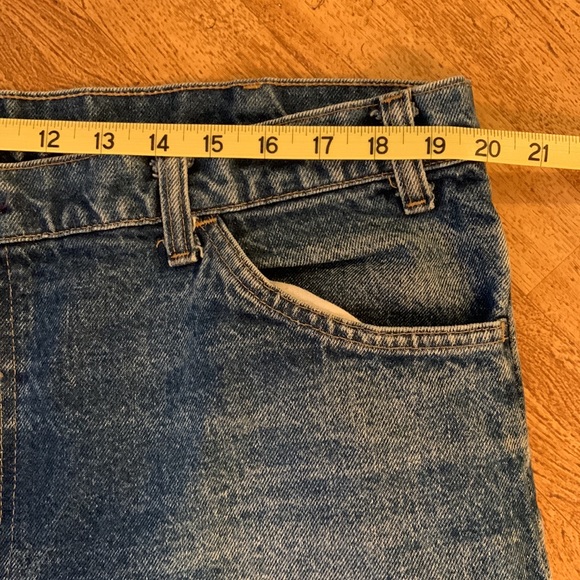 Vintage orange tag Levi jeans - Picture 6 of 9